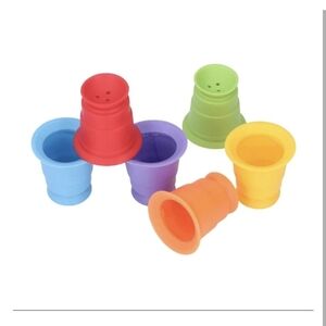 Toddler soft staking cups NEW